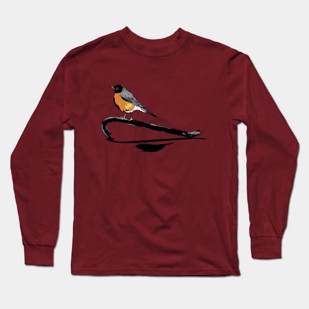 The Sound Of Silence Long Sleeve T-Shirt by RobRetiano